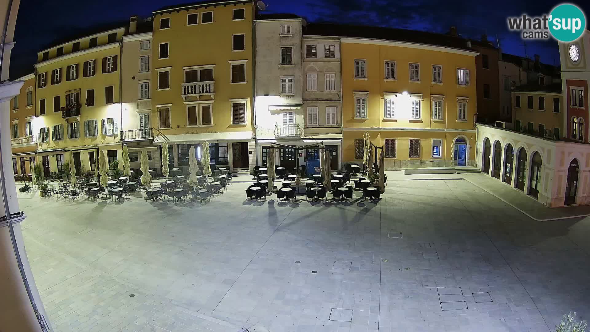Webcam Rovinj Zentrum – Hauptplatz in Echtzeit