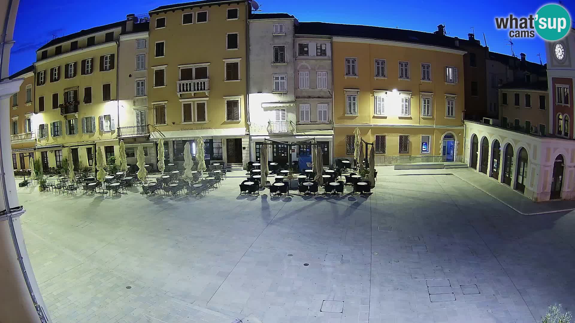 Webcam Rovinj Center – Plaza Principal