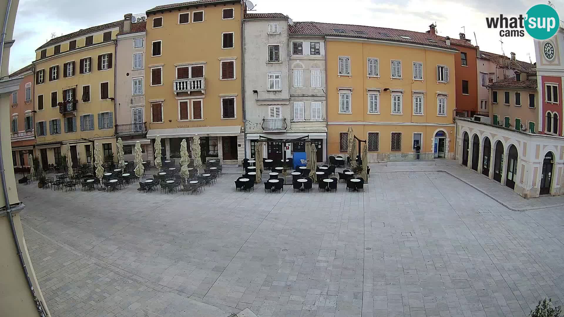 Webcam Rovinj Center – Plaza Principal