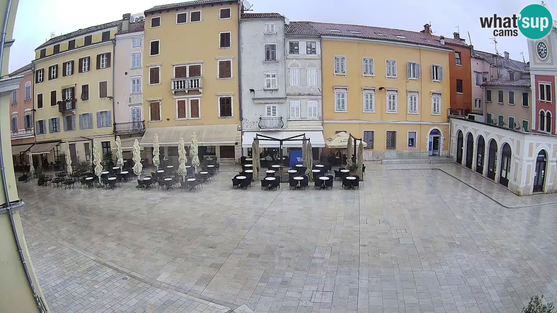 Rovinj Center Webcam – Main Square