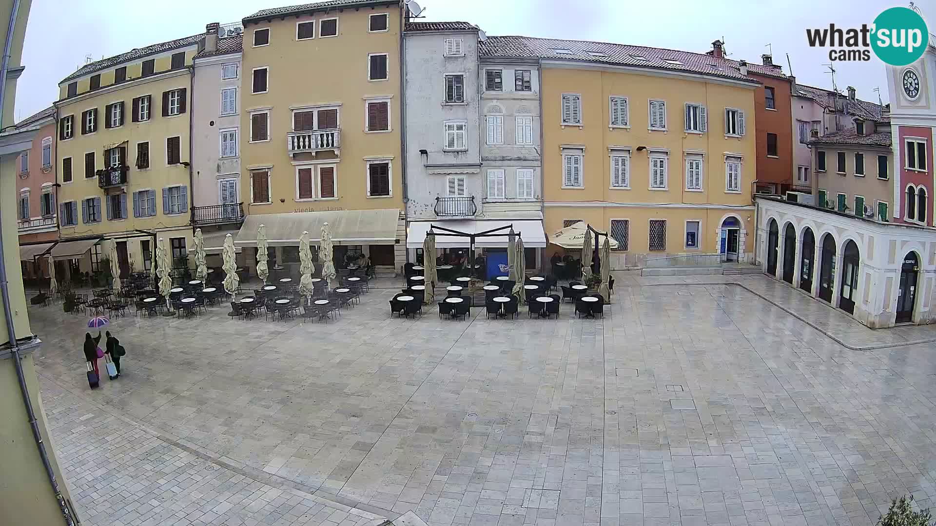 Rovinj Center Webcam – Main Square