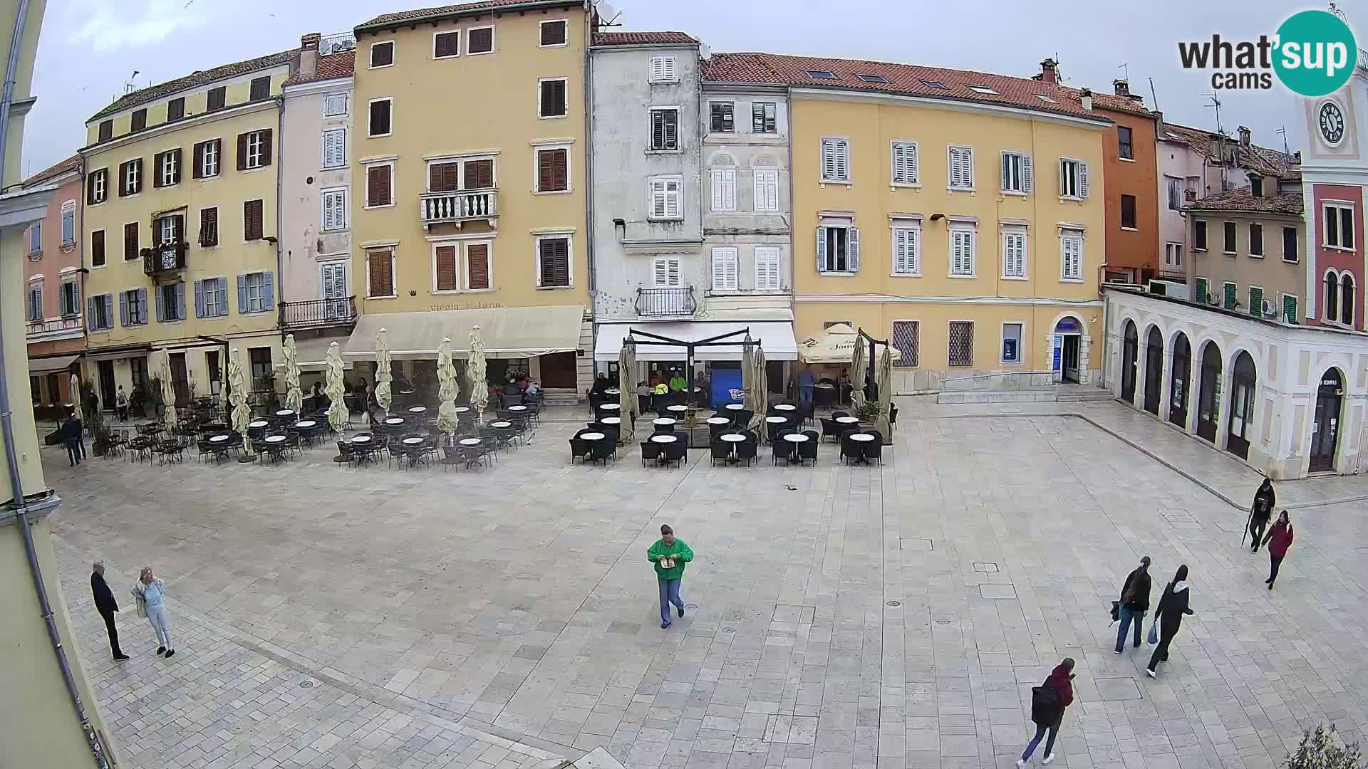 Webcam Rovinj Centre – Place Principale