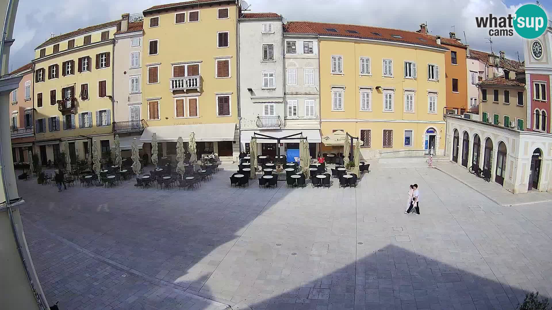 Spletna kamera Rovinj Center – Glavni trg