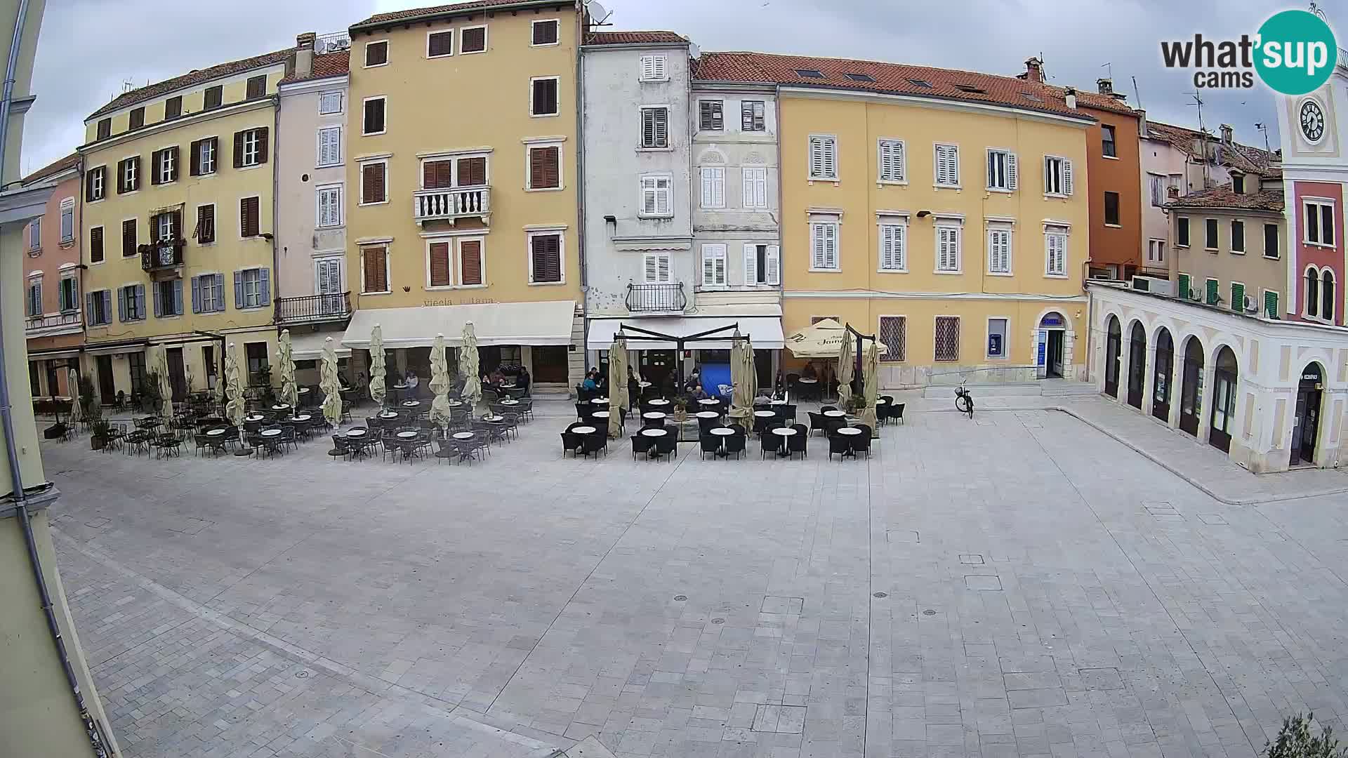 Webcam Rovinj Center – Plaza Principal