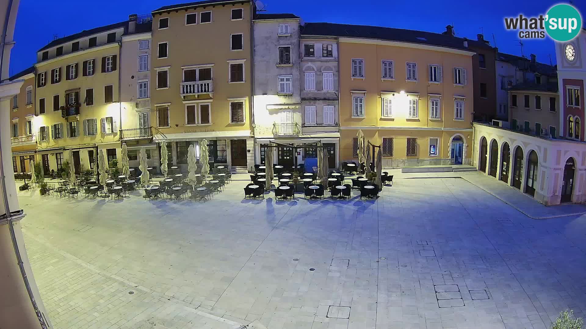 Webcam Rovinj Zentrum – Hauptplatz in Echtzeit