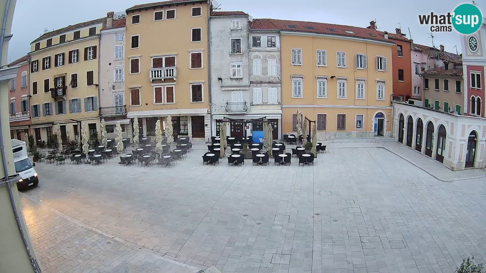 Webcam Rovigno Centro – Piazza Centrale