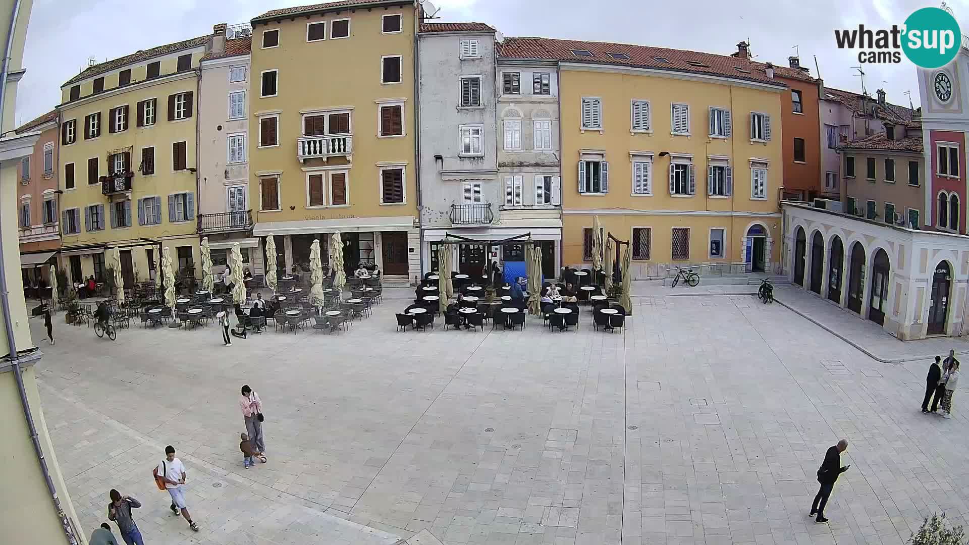 Webcam Rovinj Center – Plaza Principal