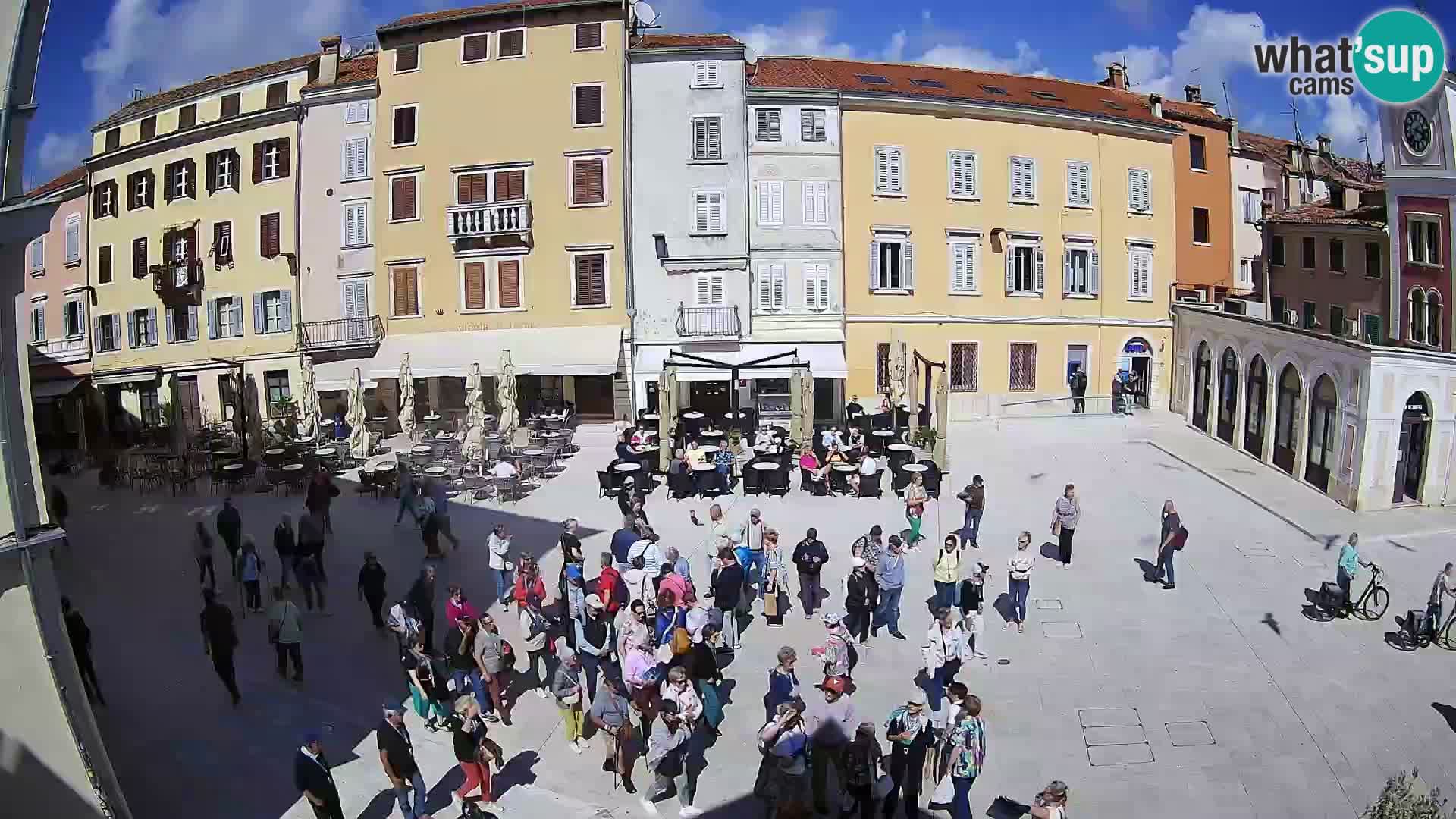Webcam Rovinj Center – Plaza Principal