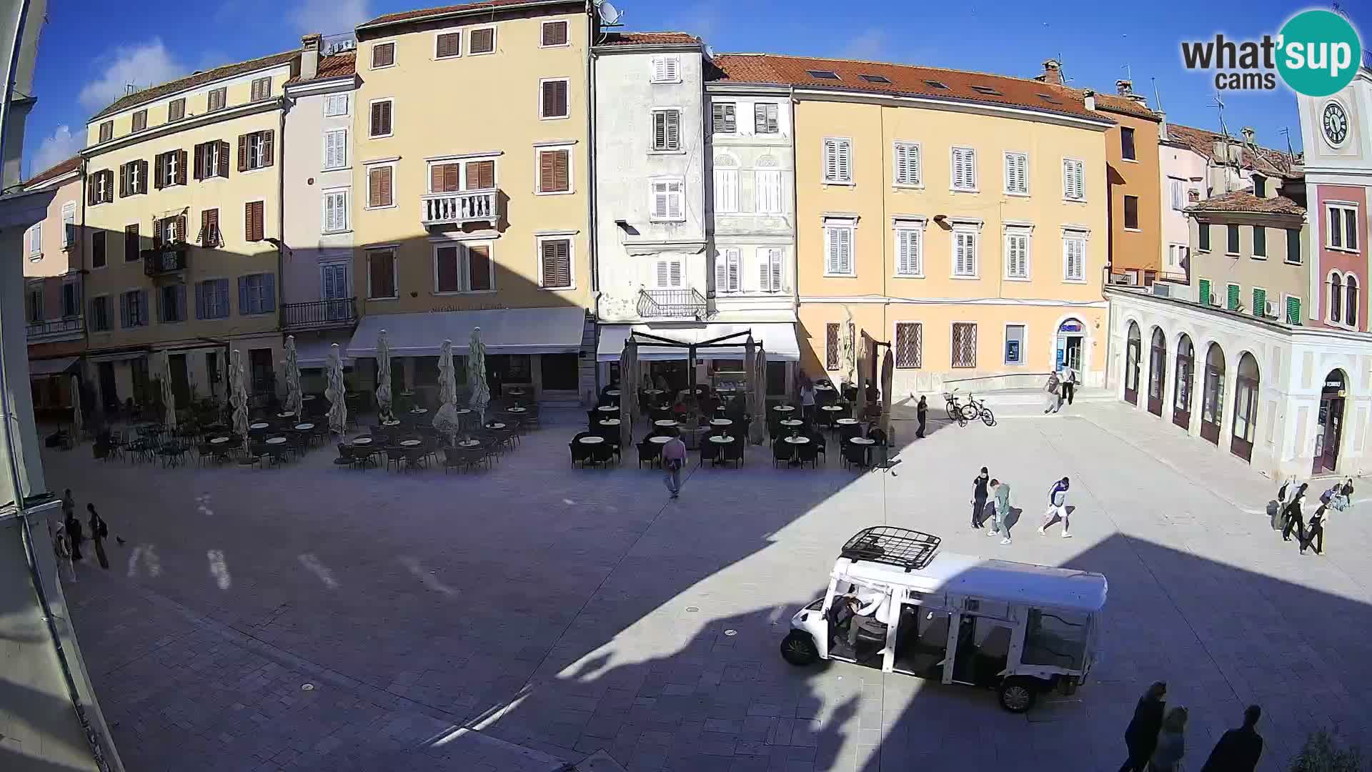 Rovinj Center Webcam – Main Square