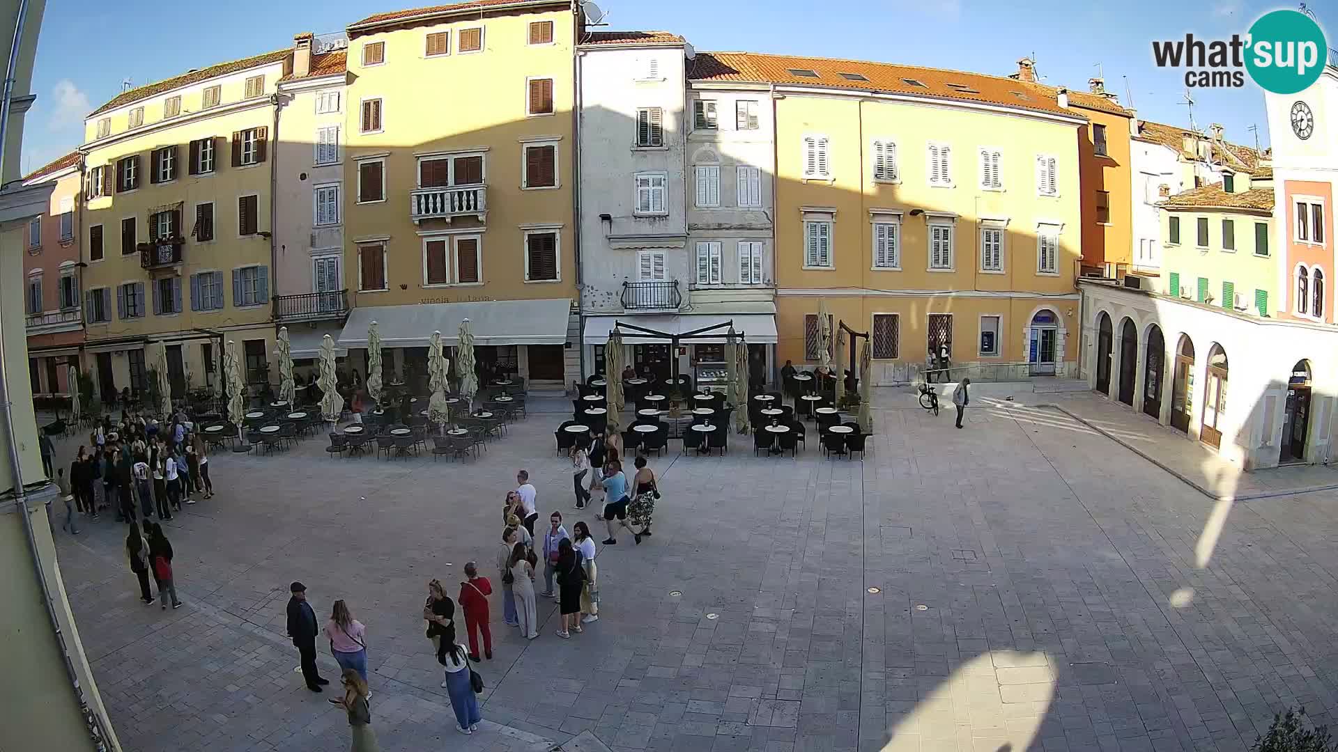 Webcam Rovinj Center – Plaza Principal