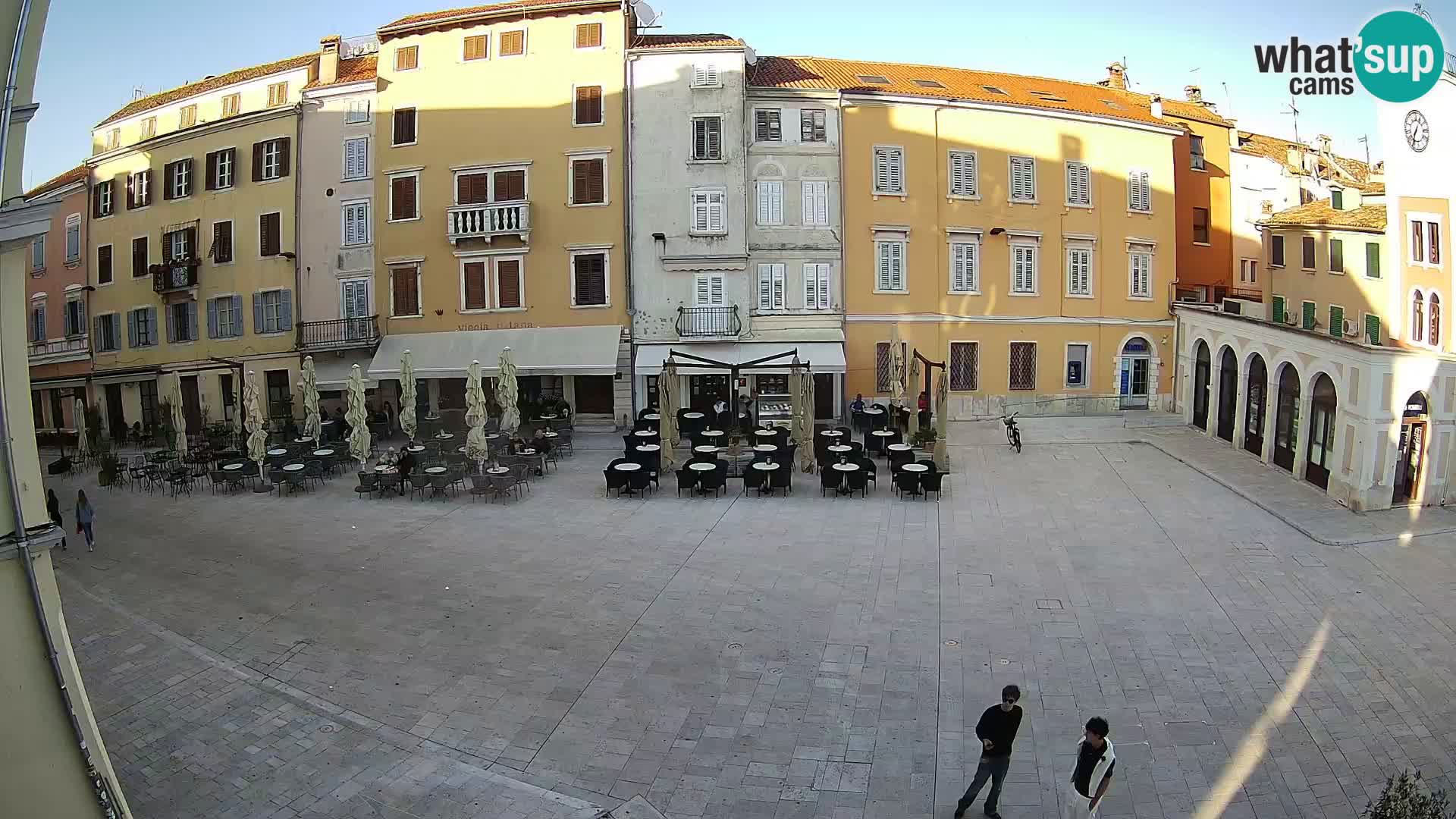 Webcam Rovinj Zentrum – Hauptplatz in Echtzeit