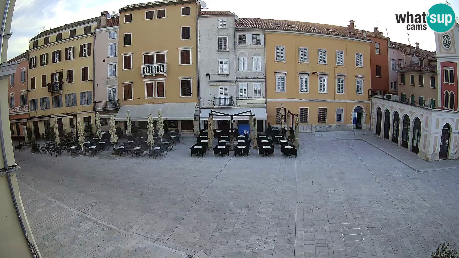 Webcam Rovinj Center – Plaza Principal