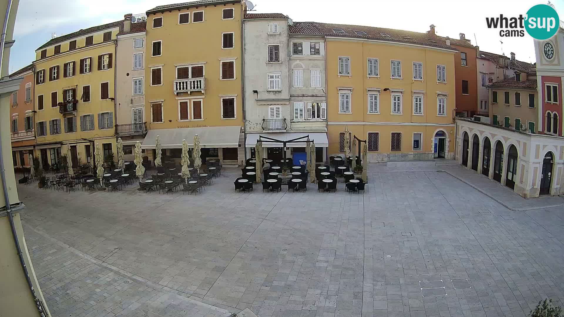 Webcam Rovinj Center – Plaza Principal