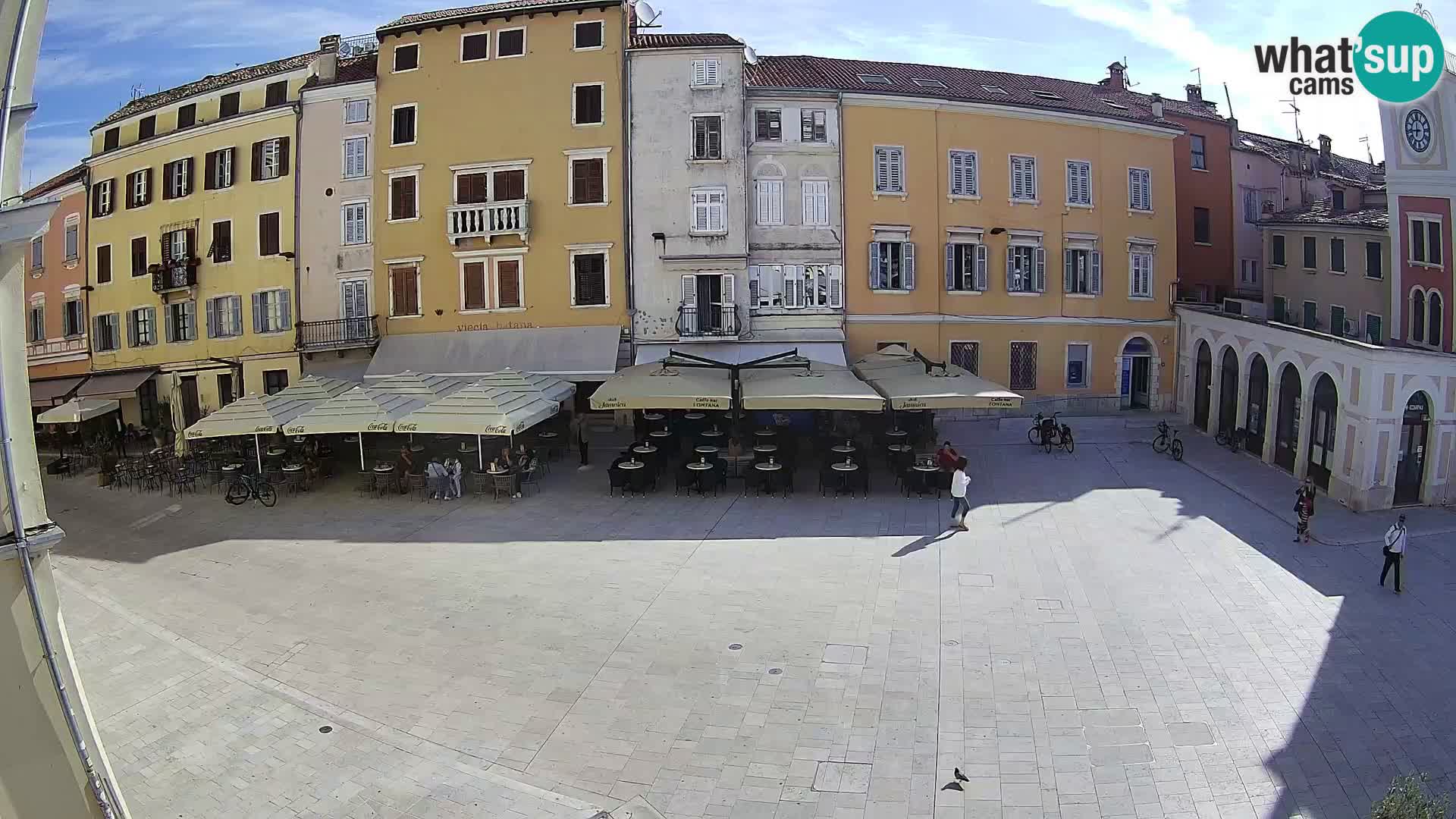 Rovinj Center Webcam – Main Square