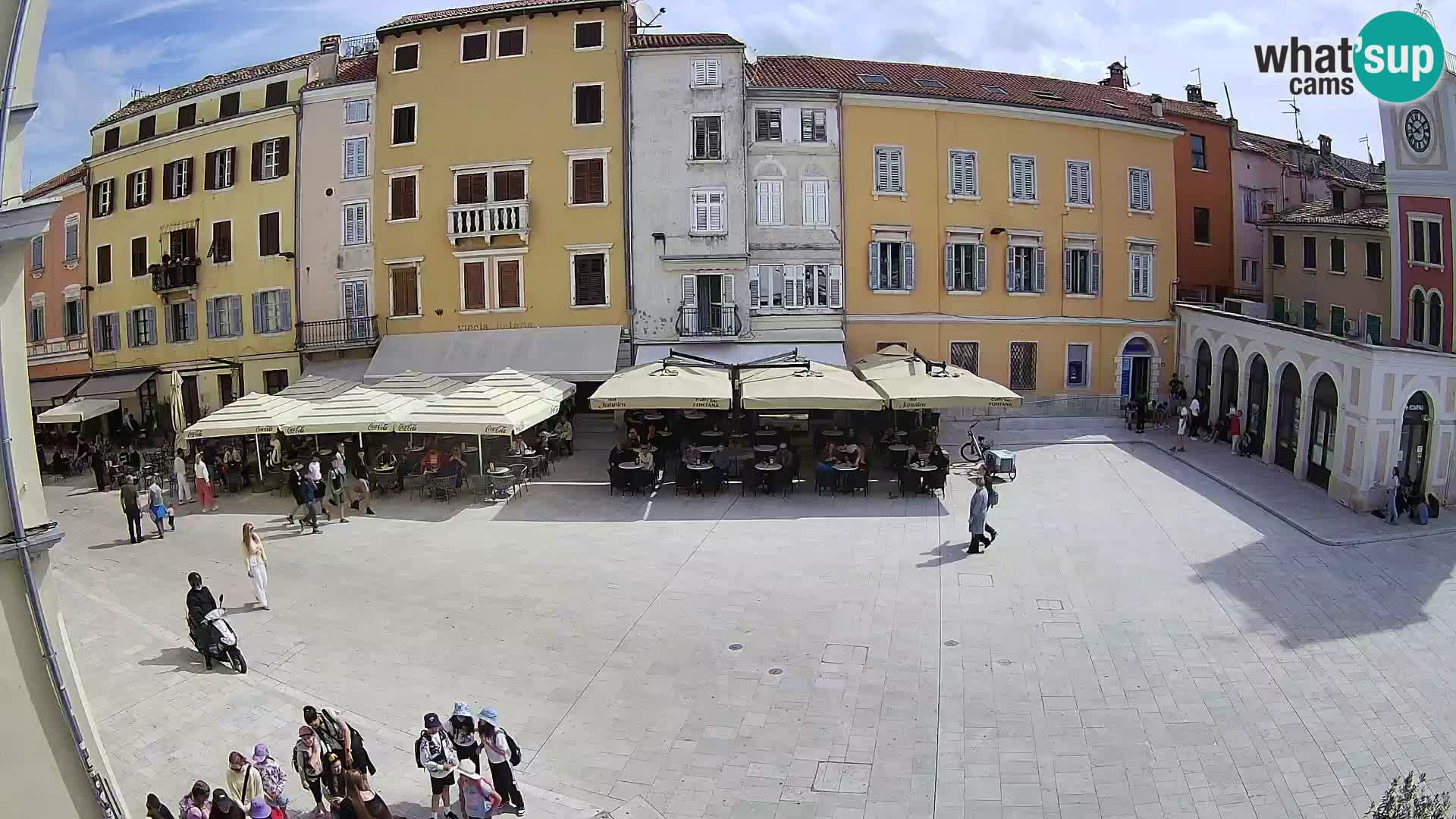 Webcam Rovinj Centar – glavni trg