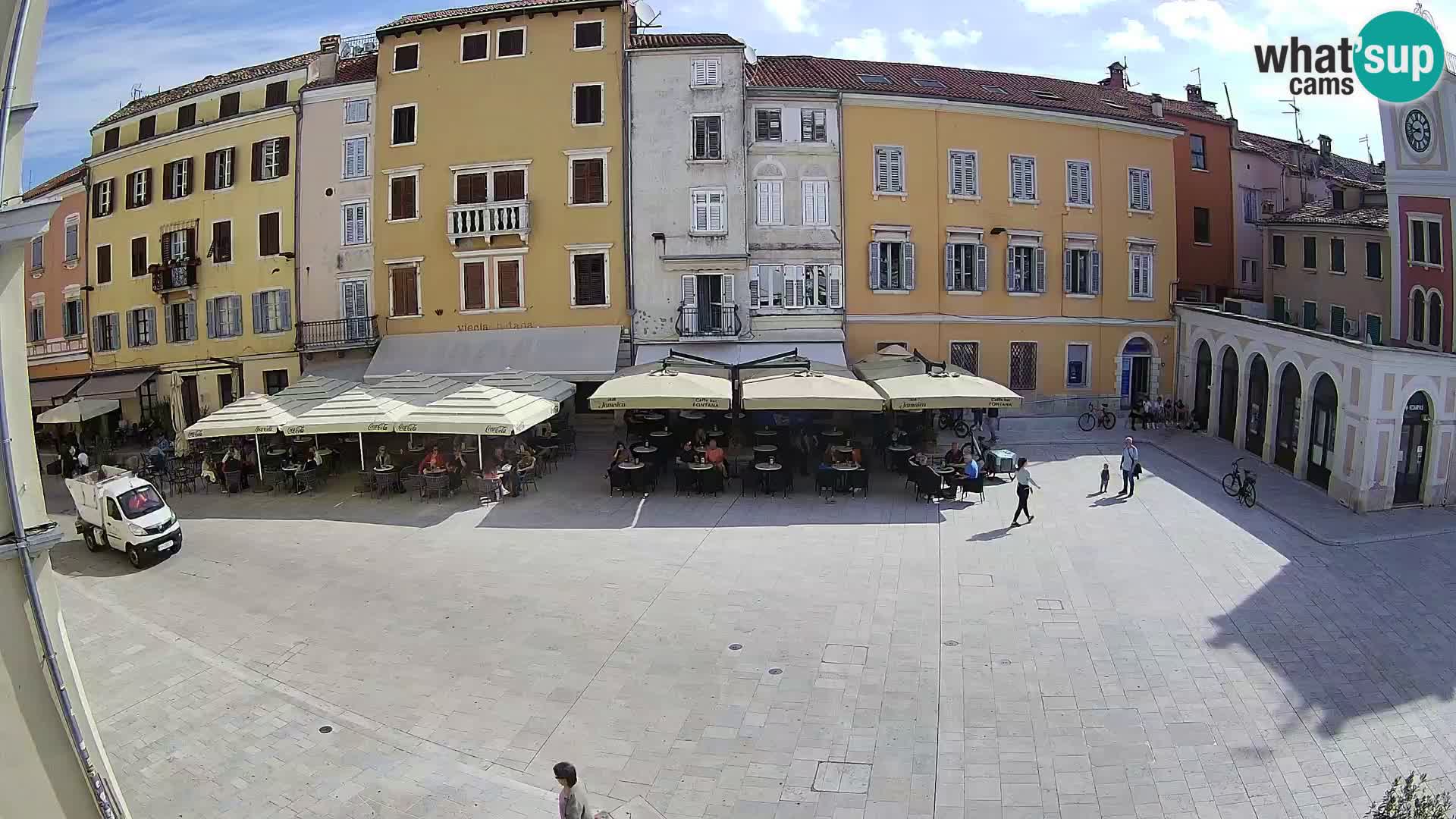 Webcam Rovinj Center – Plaza Principal