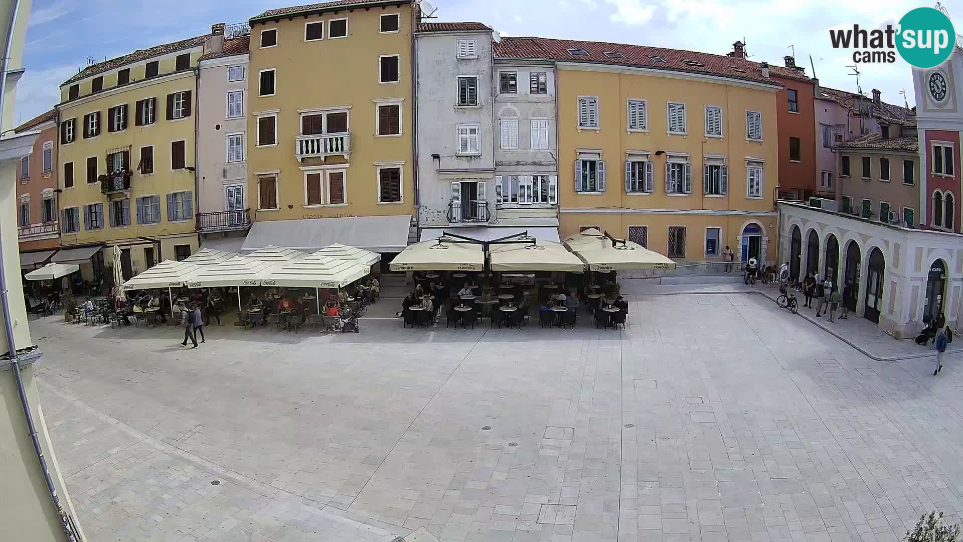 Webcam Rovinj Centar – glavni trg