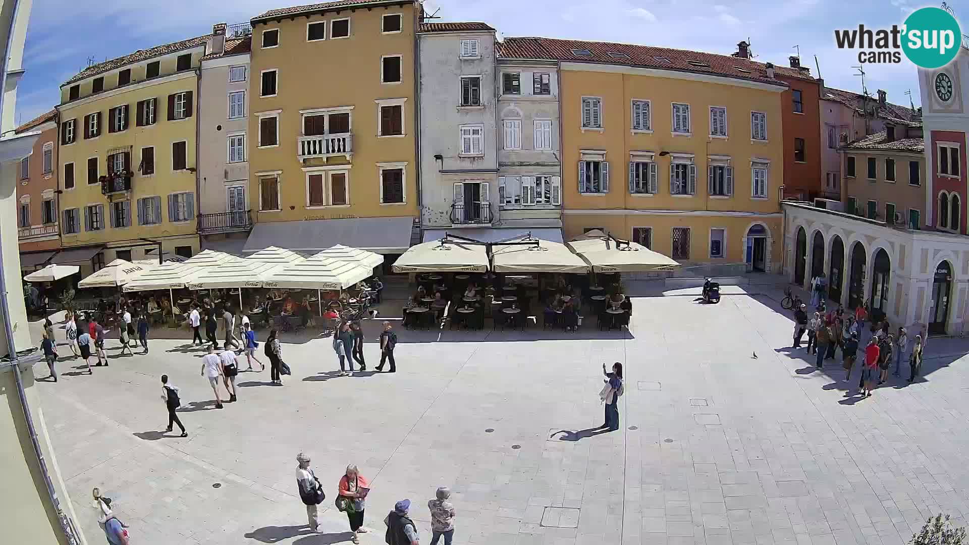 Webcam Rovinj Centar – glavni trg
