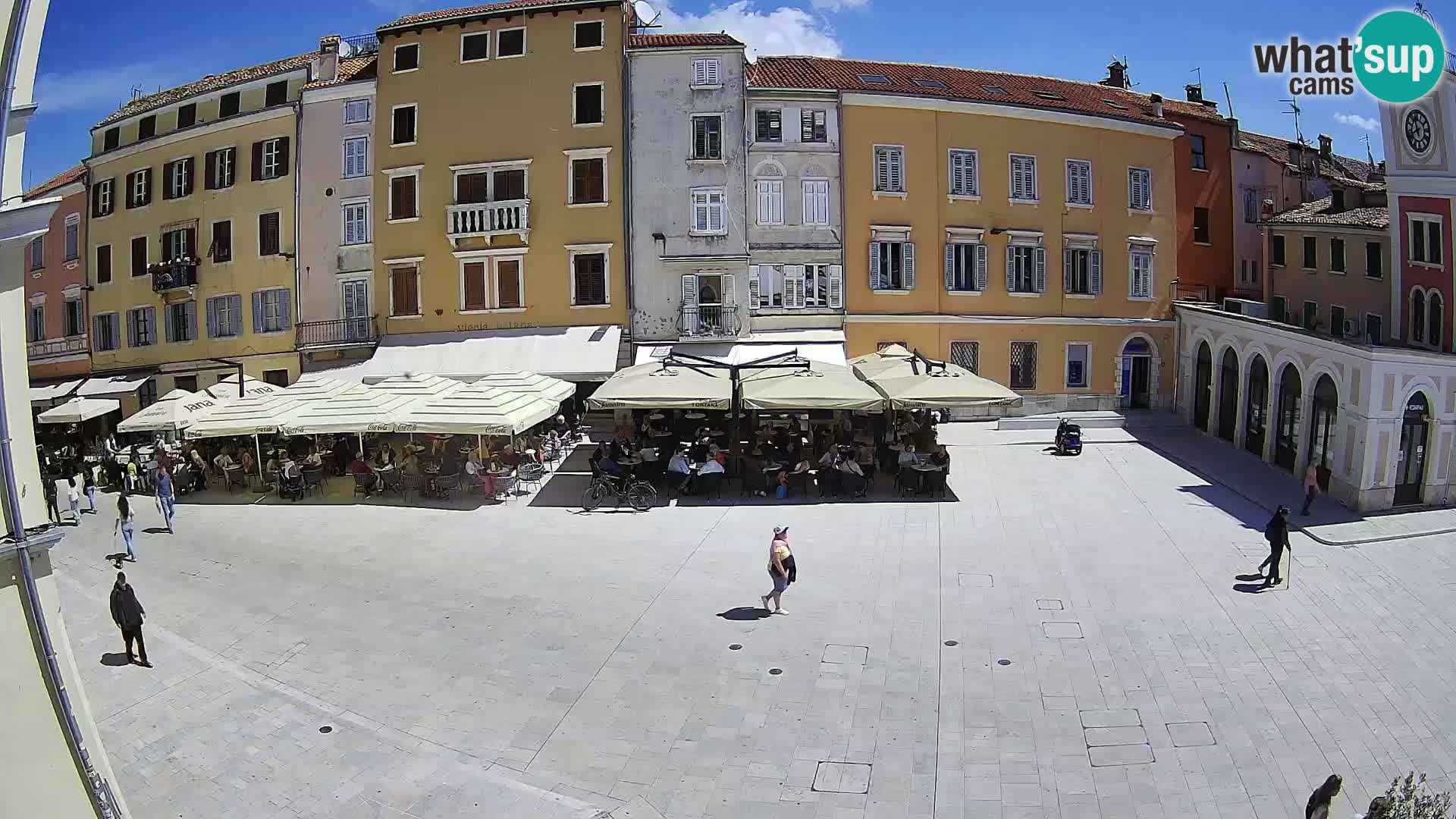 Spletna kamera Rovinj Center – Glavni trg