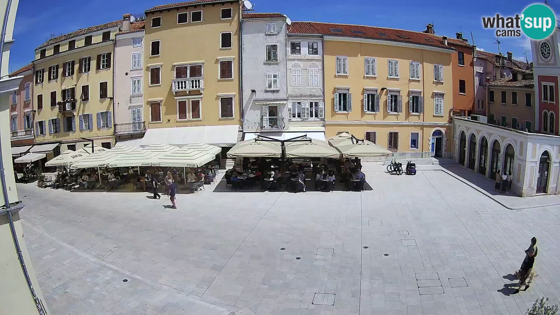 Webcam Rovinj Centre – Place Principale