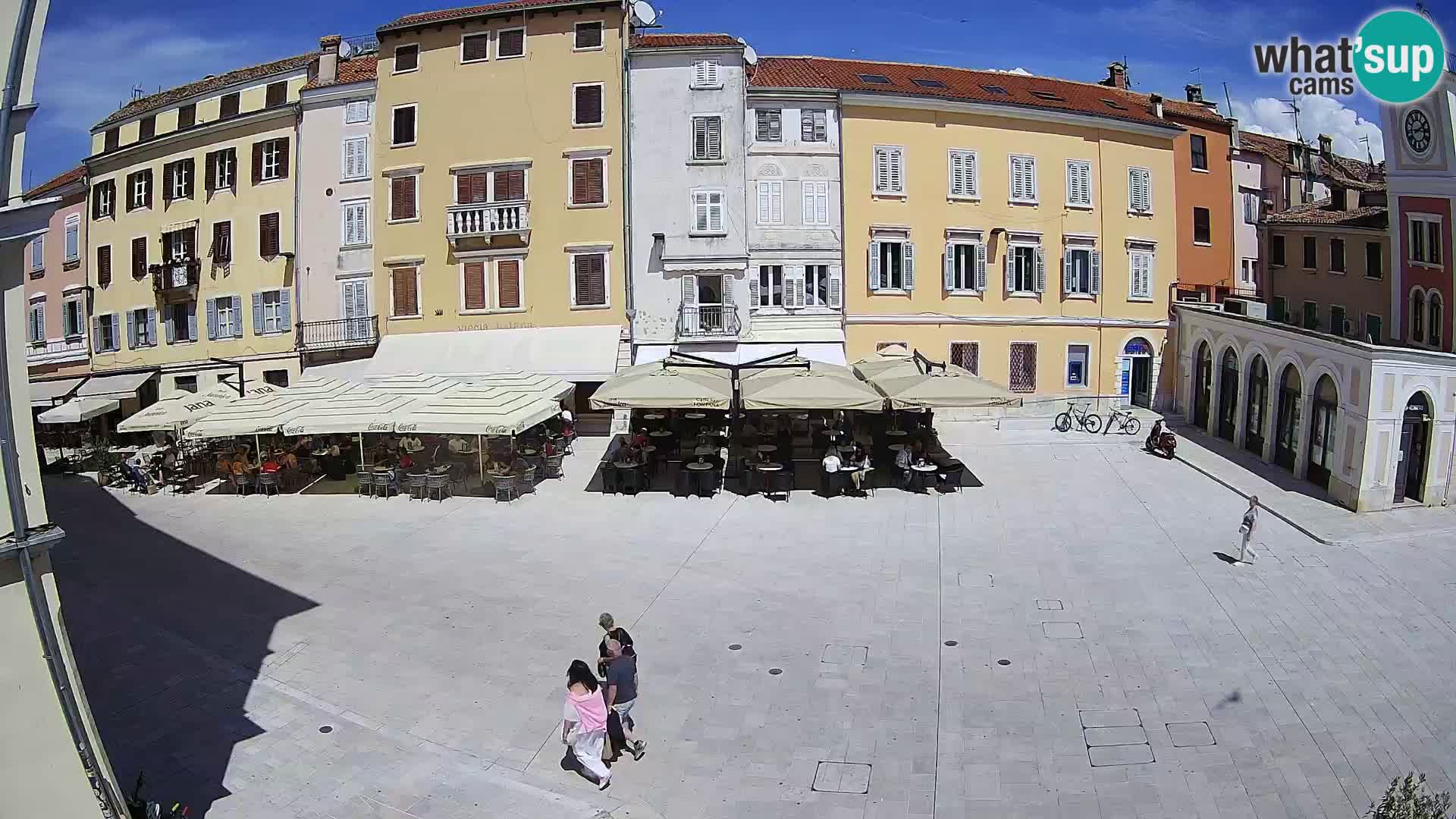 Webcam Rovinj Centar – glavni trg