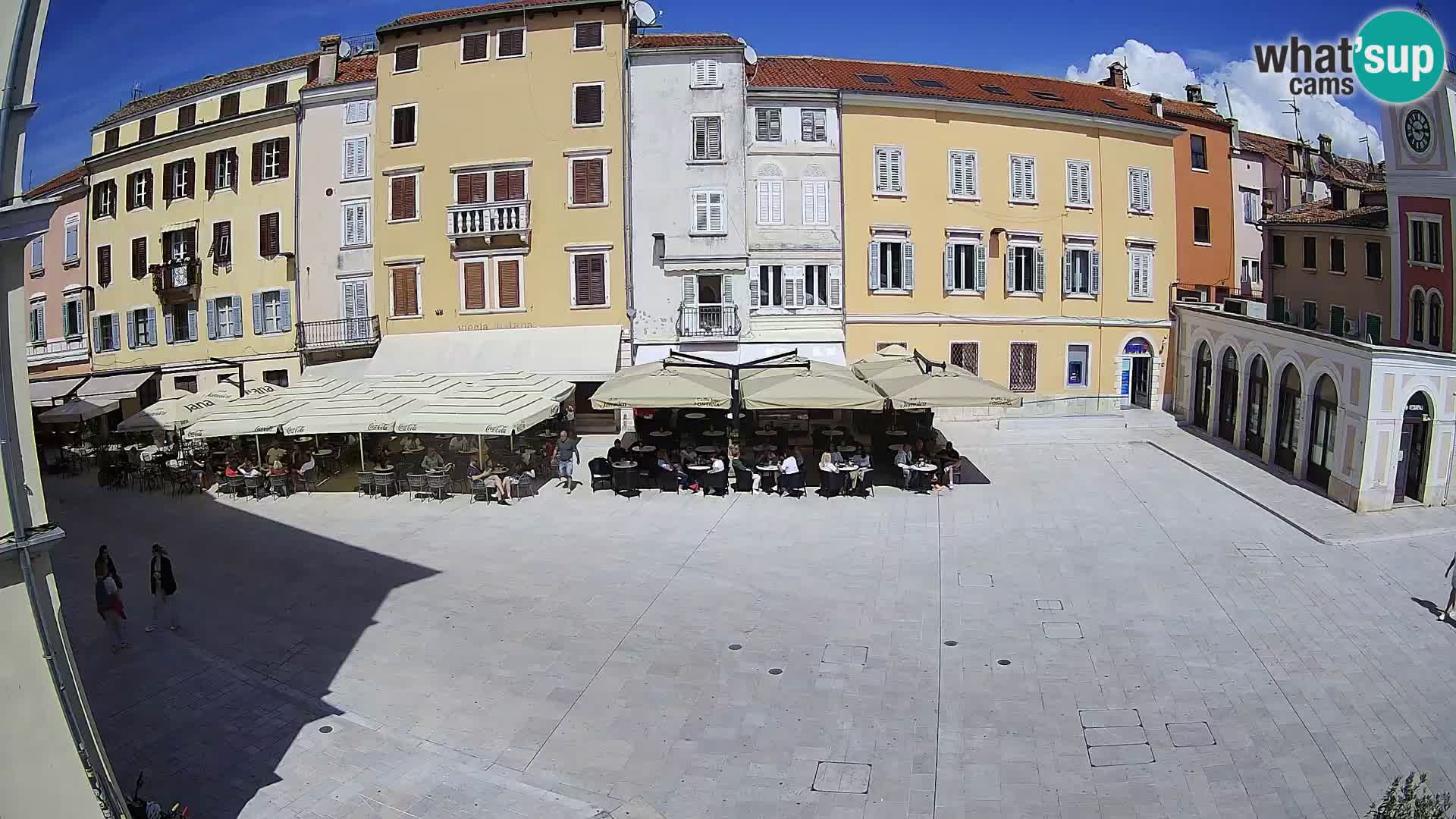 Webcam Rovinj Centre – Place Principale