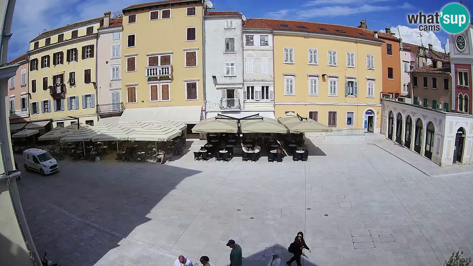 Webcam Rovinj Centre – Place Principale