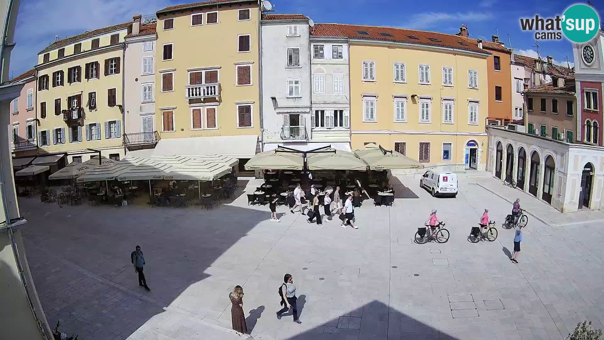 Rovinj Center Webcam – Main Square