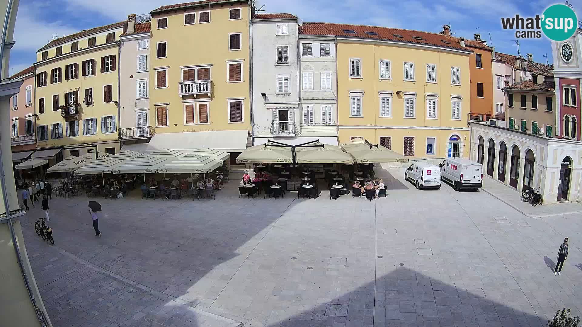 Spletna kamera Rovinj Center – Glavni trg
