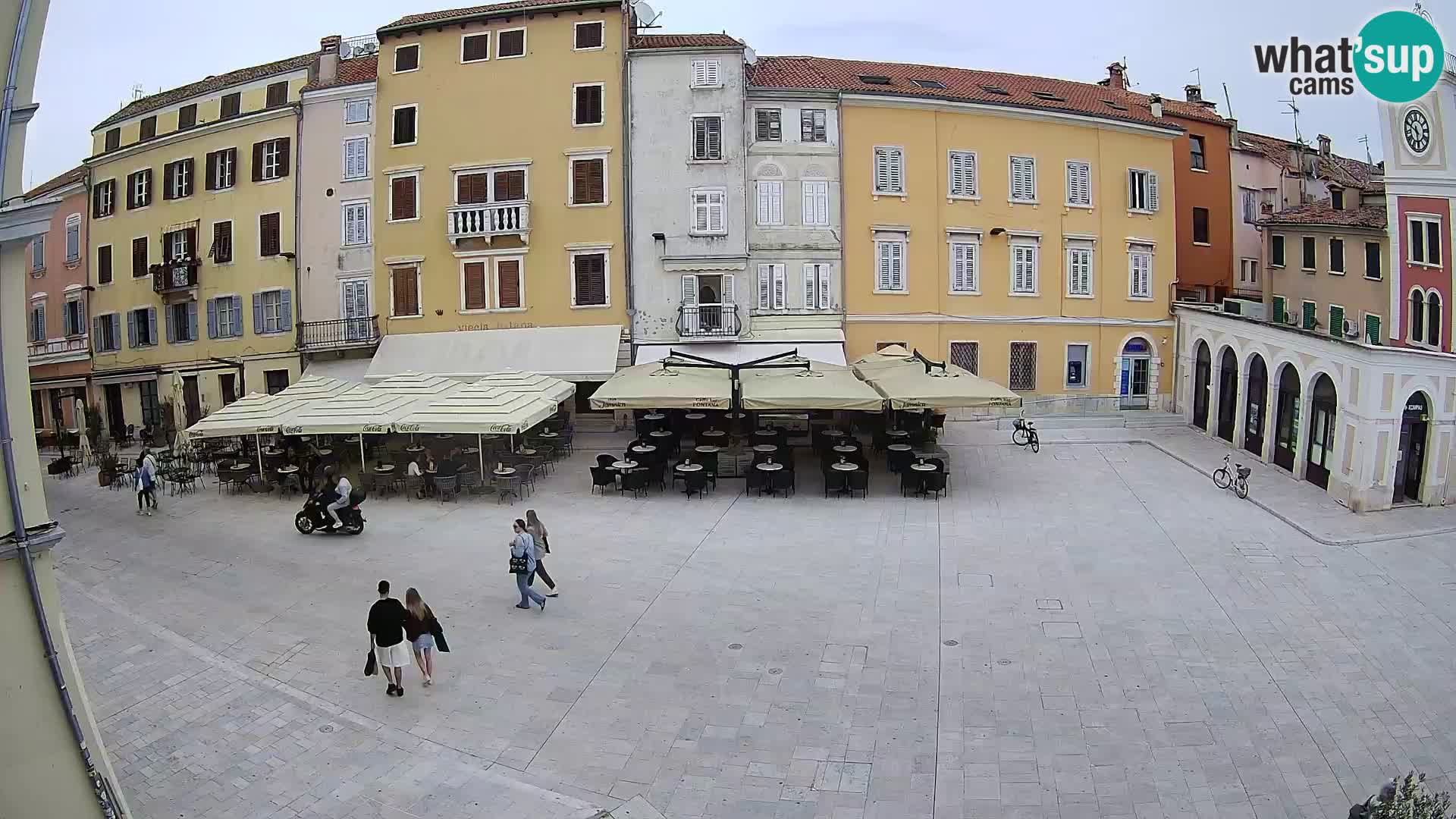 Webcam Rovinj Centre – Place Principale