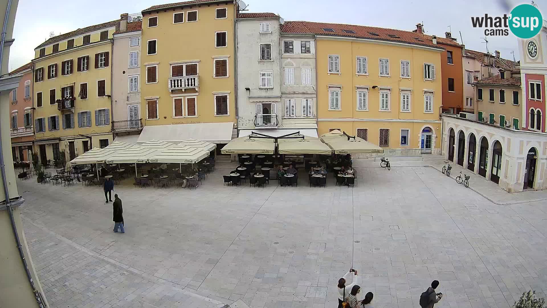 Webcam Rovinj Zentrum – Hauptplatz in Echtzeit