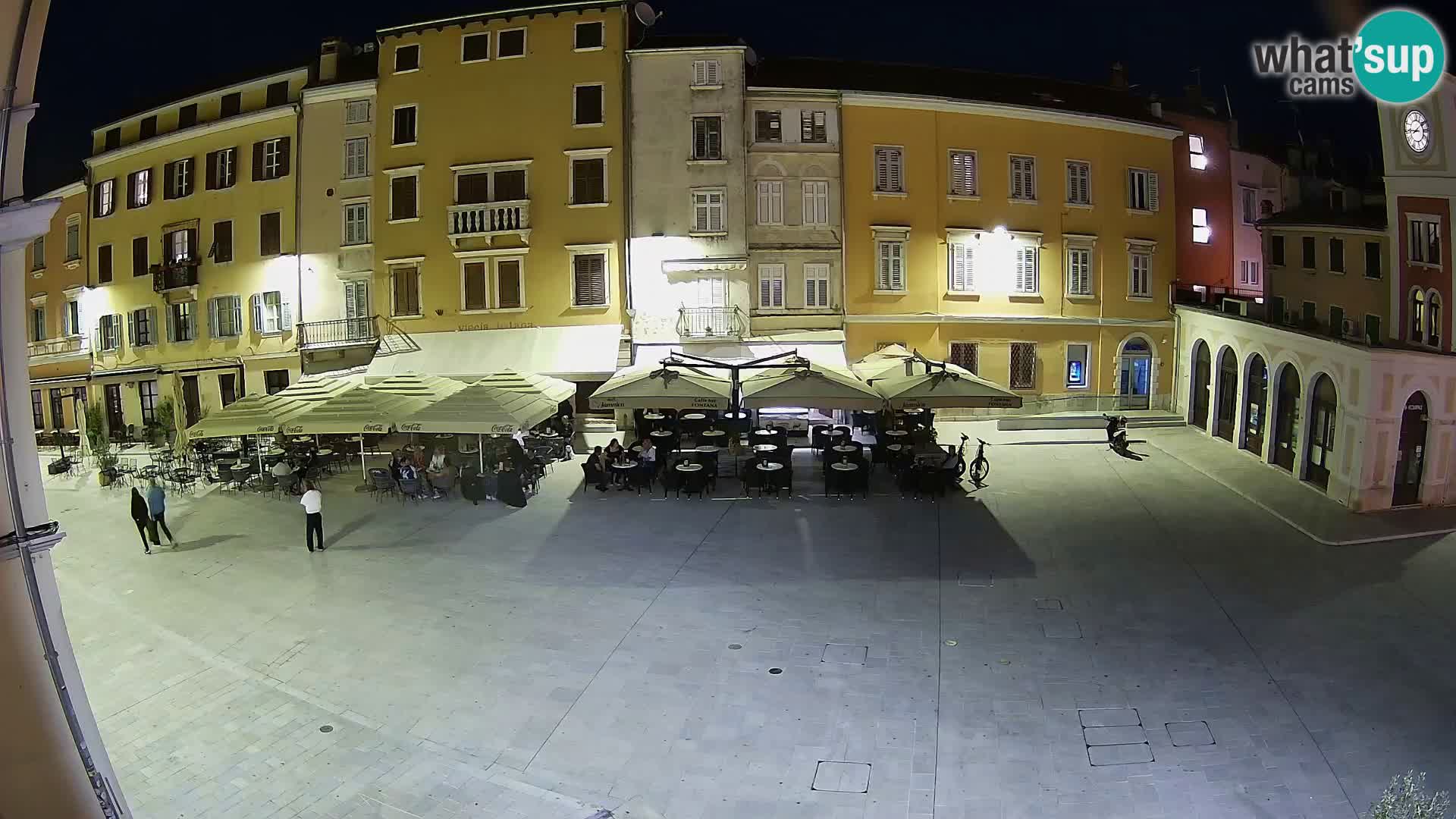 Webcam Rovinj Center – Plaza Principal