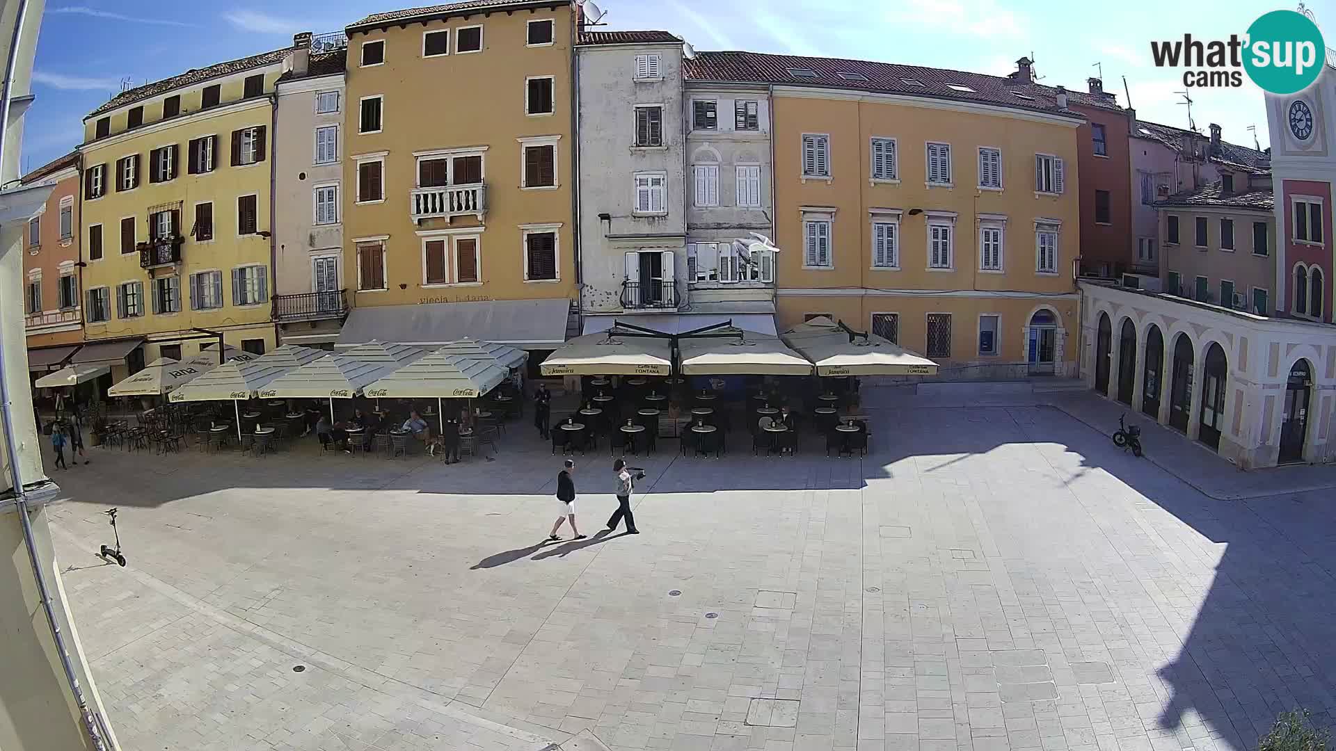 Webcam Rovigno Centro – Piazza Centrale
