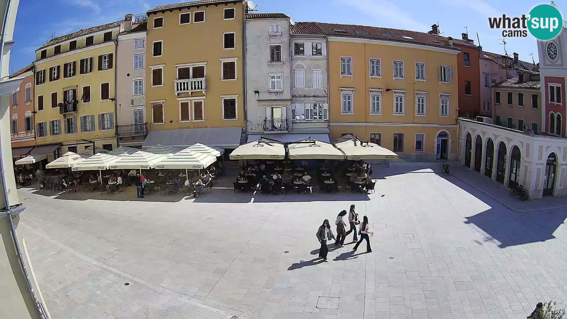 Webcam Rovinj Centre – Place Principale