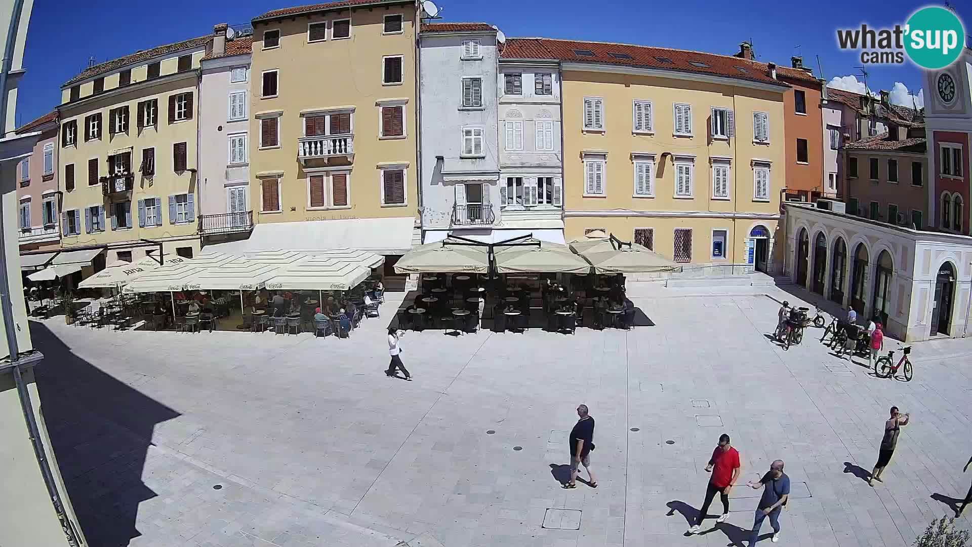 Webcam Rovinj Centar – glavni trg