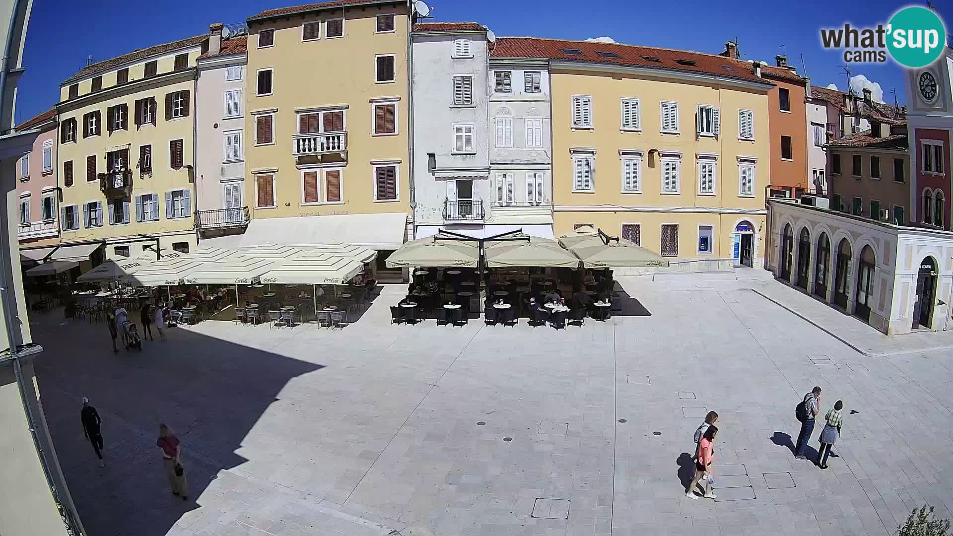 Webcam Rovinj Centar – glavni trg