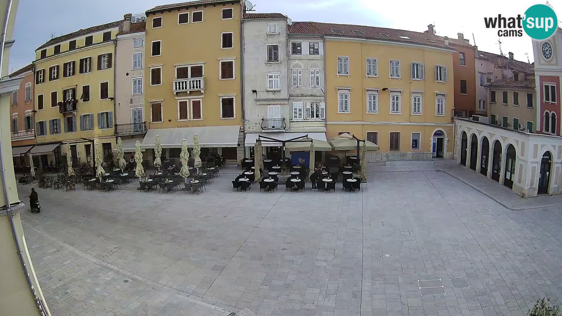 Webcam Rovinj Zentrum – Hauptplatz in Echtzeit