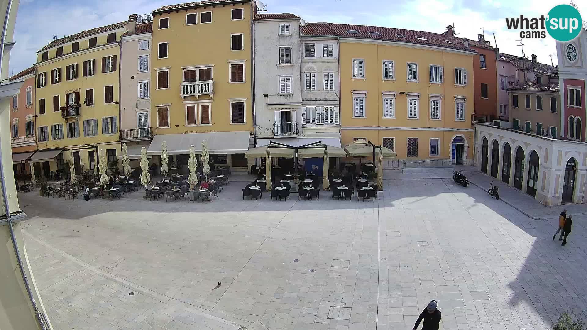 Webcam Rovinj Center – Plaza Principal