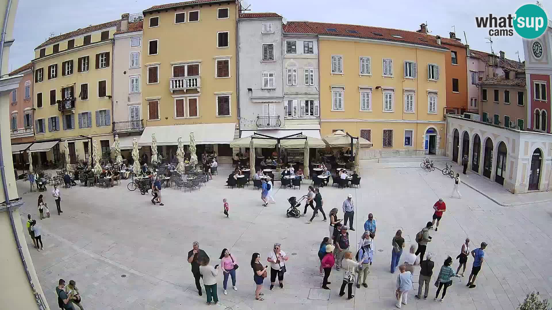 Webcam Rovinj Center – Plaza Principal