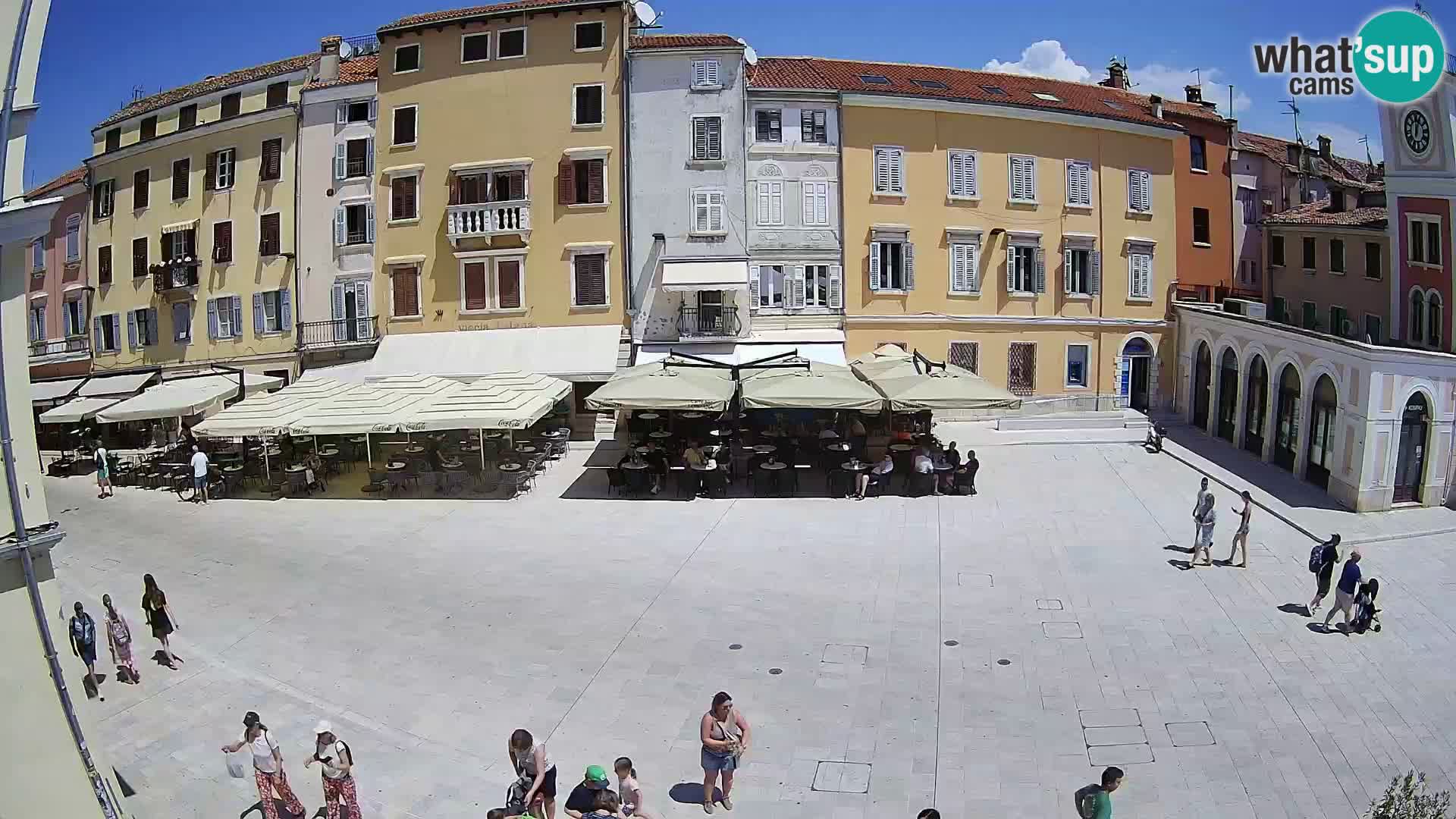 Rovinj Center Webcam – Main Square