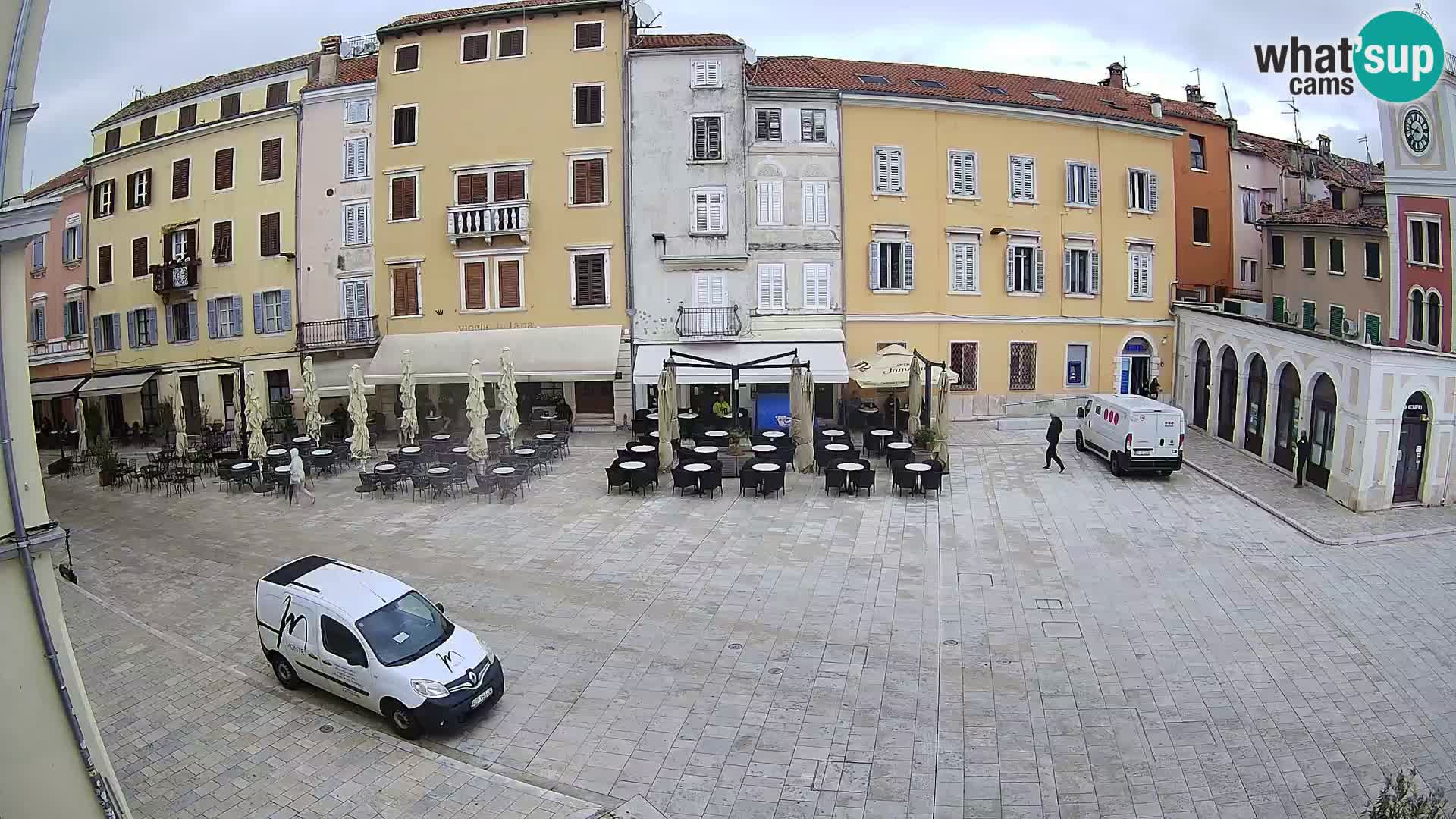 Webcam Rovinj Center – Plaza Principal