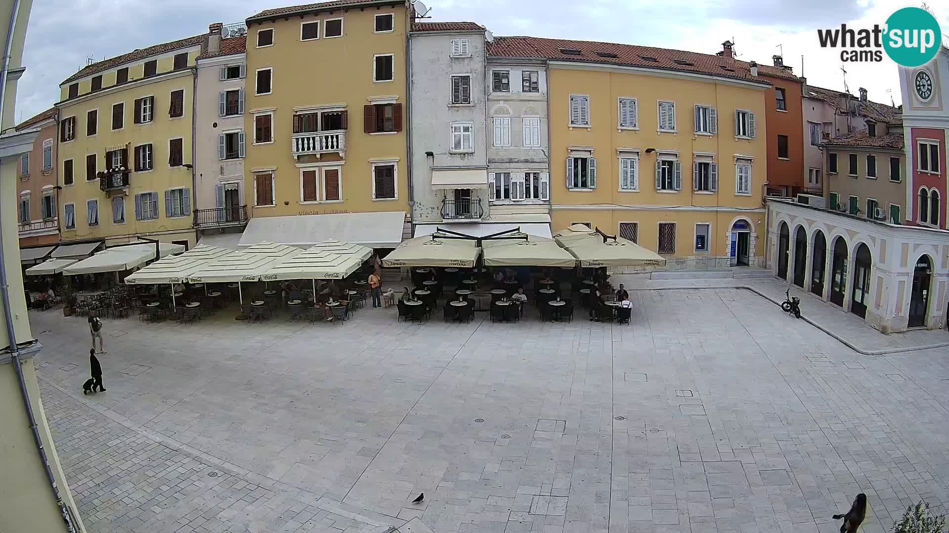 Webcam Rovinj Center – Plaza Principal