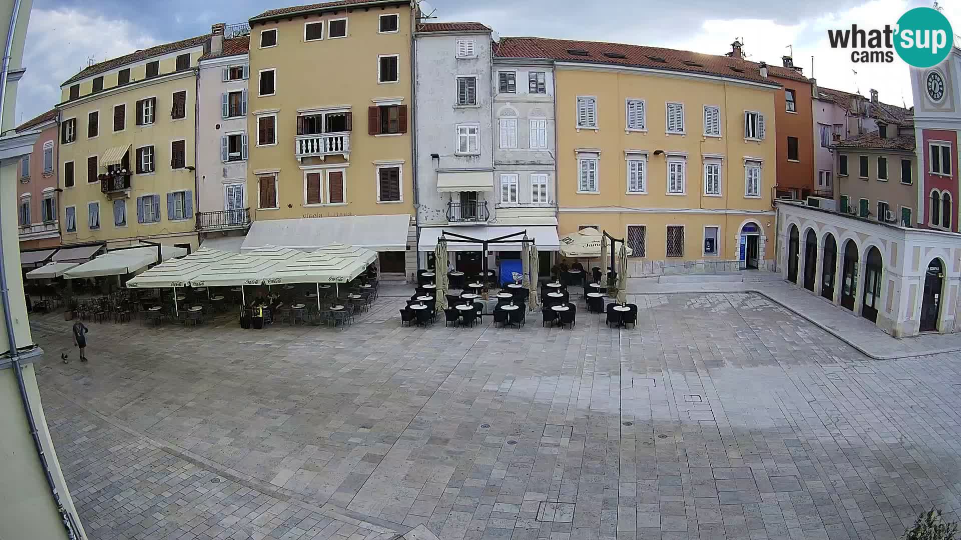 Spletna kamera Rovinj Center – Glavni trg