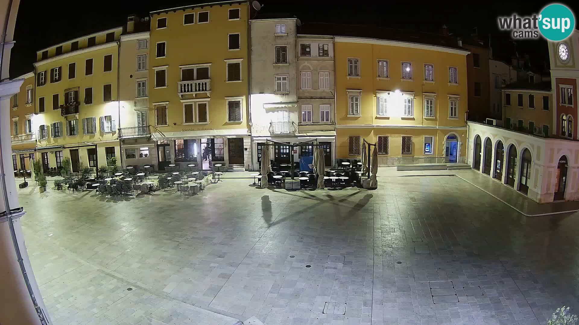 Webcam Rovinj Center – Plaza Principal