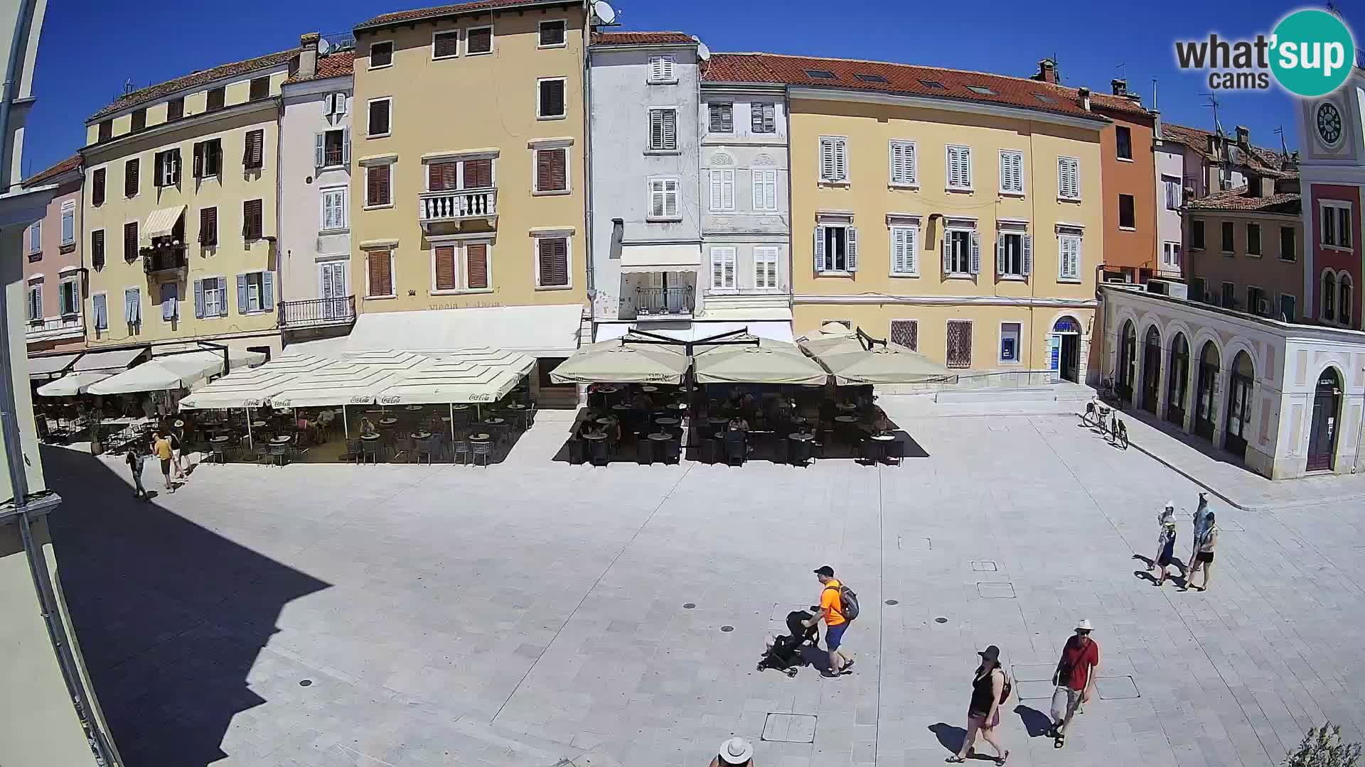 Webcam Rovinj Center – Plaza Principal