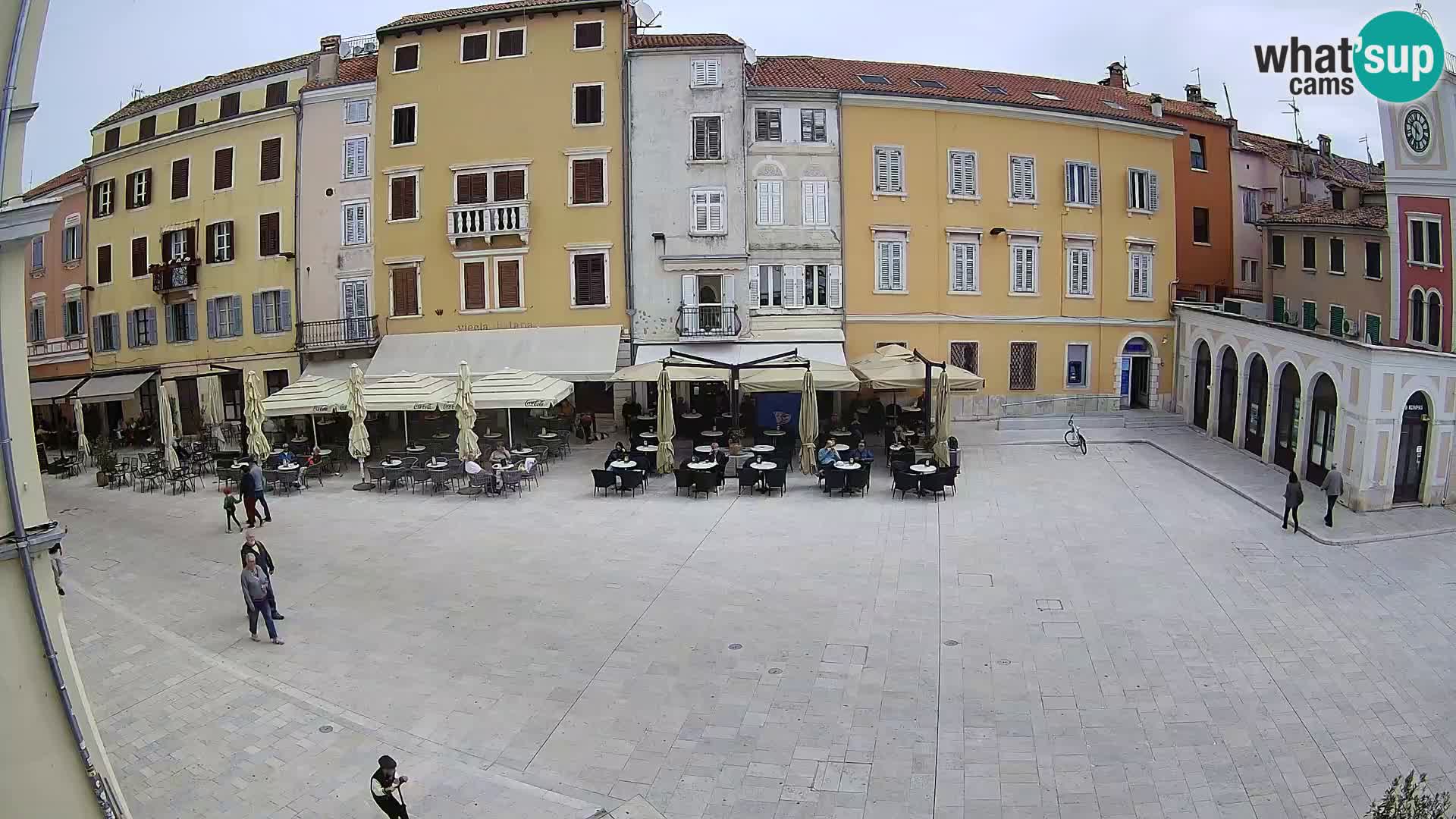 Webcam Rovinj Center – Plaza Principal