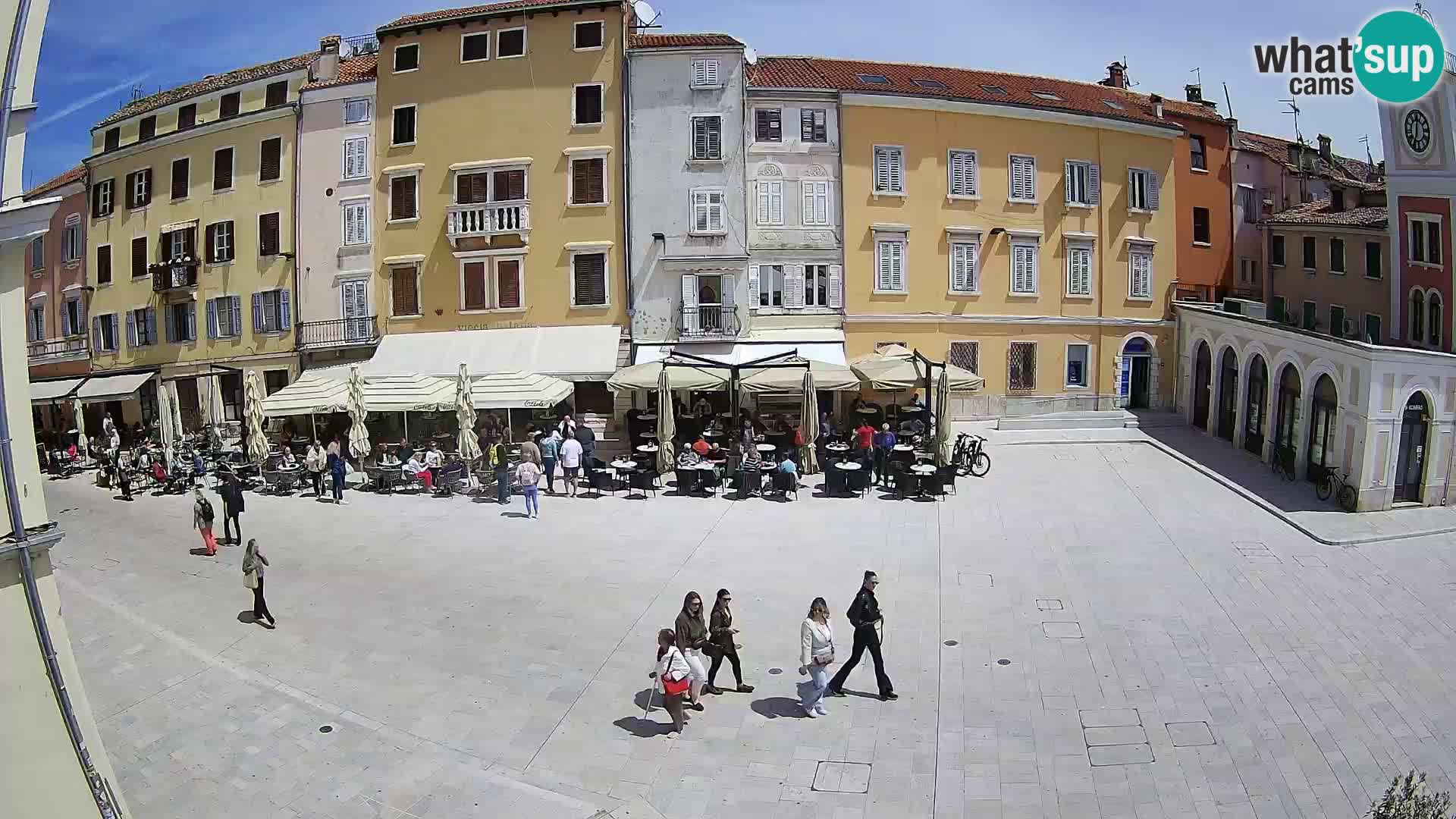 Webcam Rovinj Centre – Place Principale