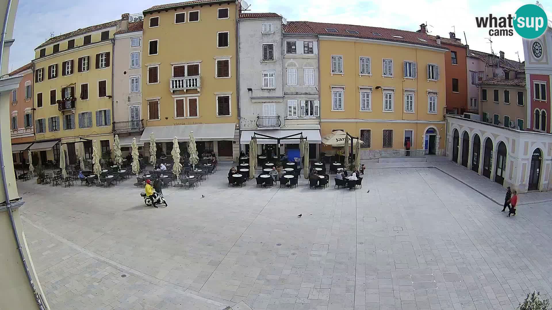 Webcam Rovinj Center – Plaza Principal