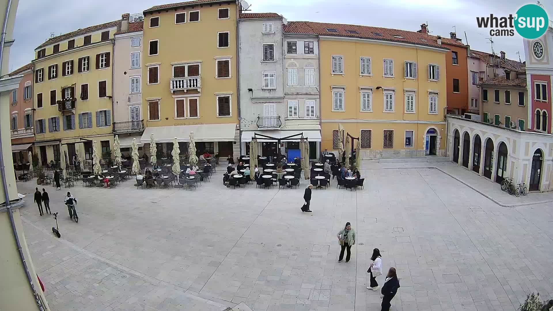 Rovinj Center Webcam – Main Square