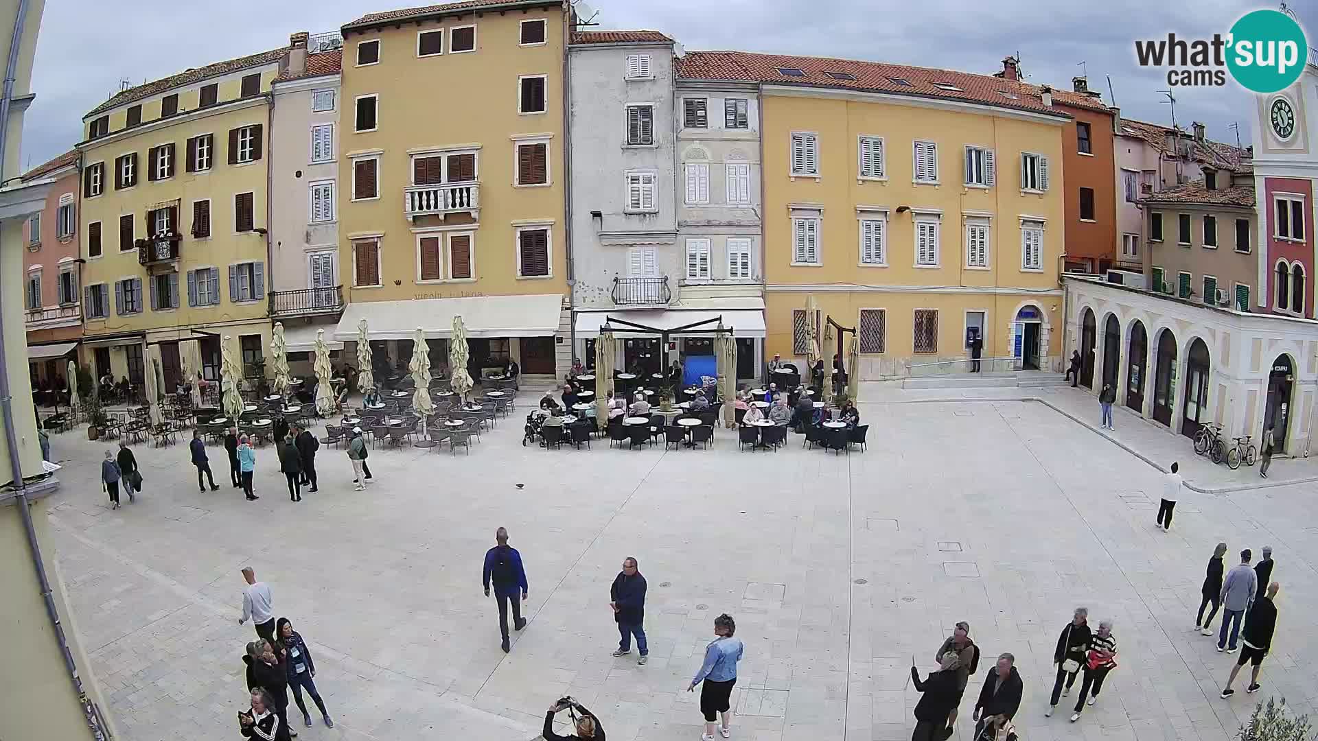 Webcam Rovinj Center – Plaza Principal